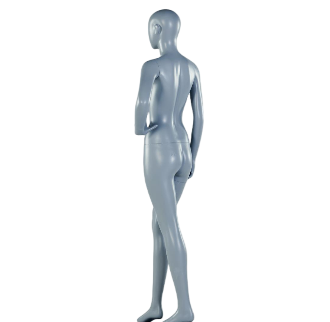 Mannequin femme debout, mains sur les hanches