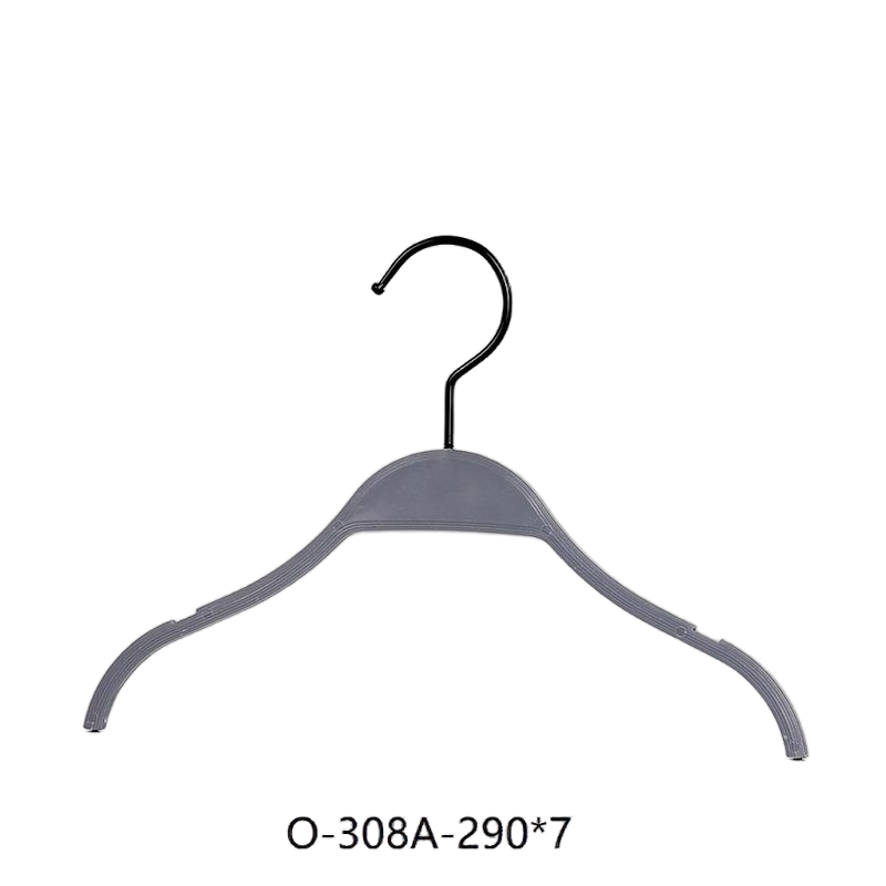 Percha multiusos de plástico gris