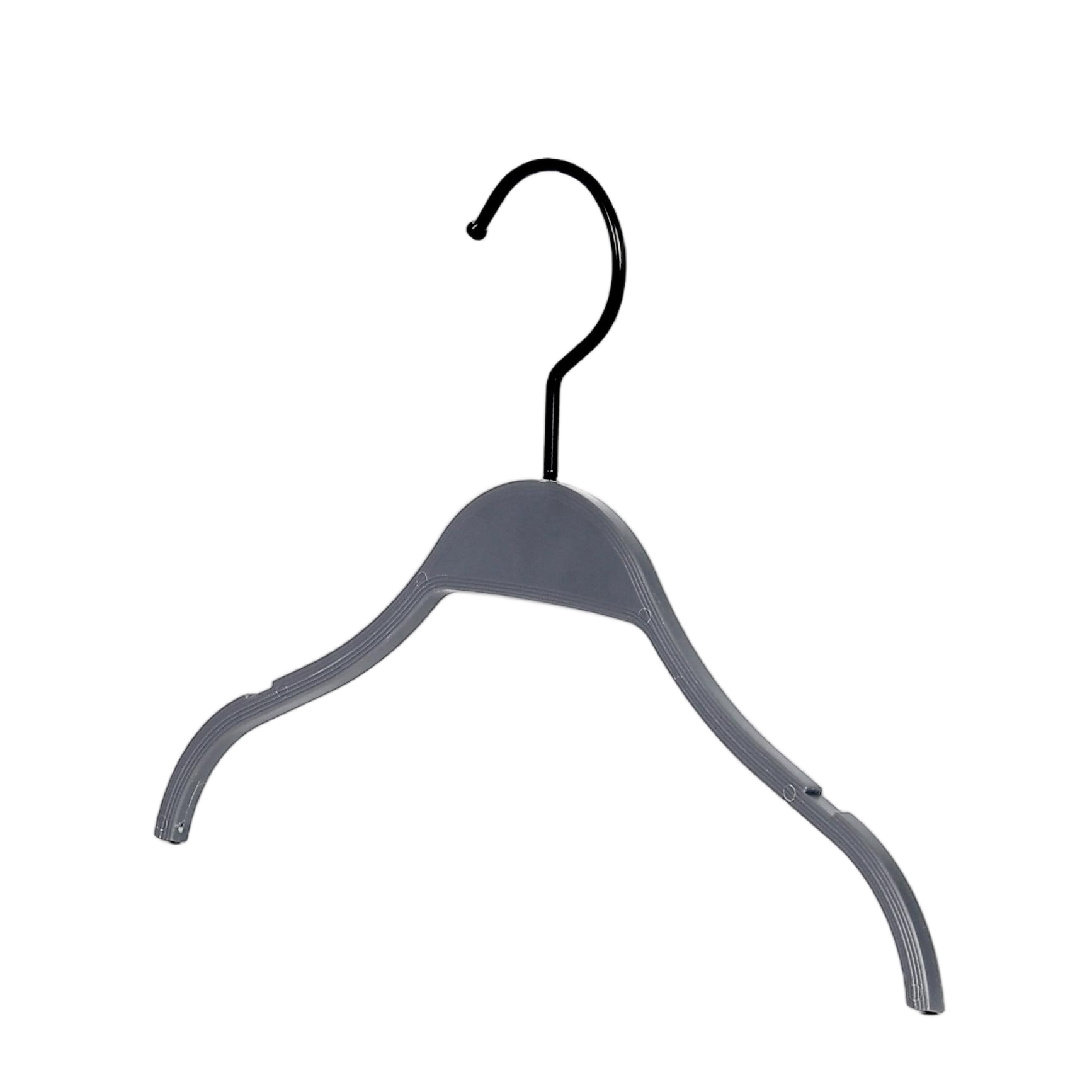 Percha multiusos de plástico gris