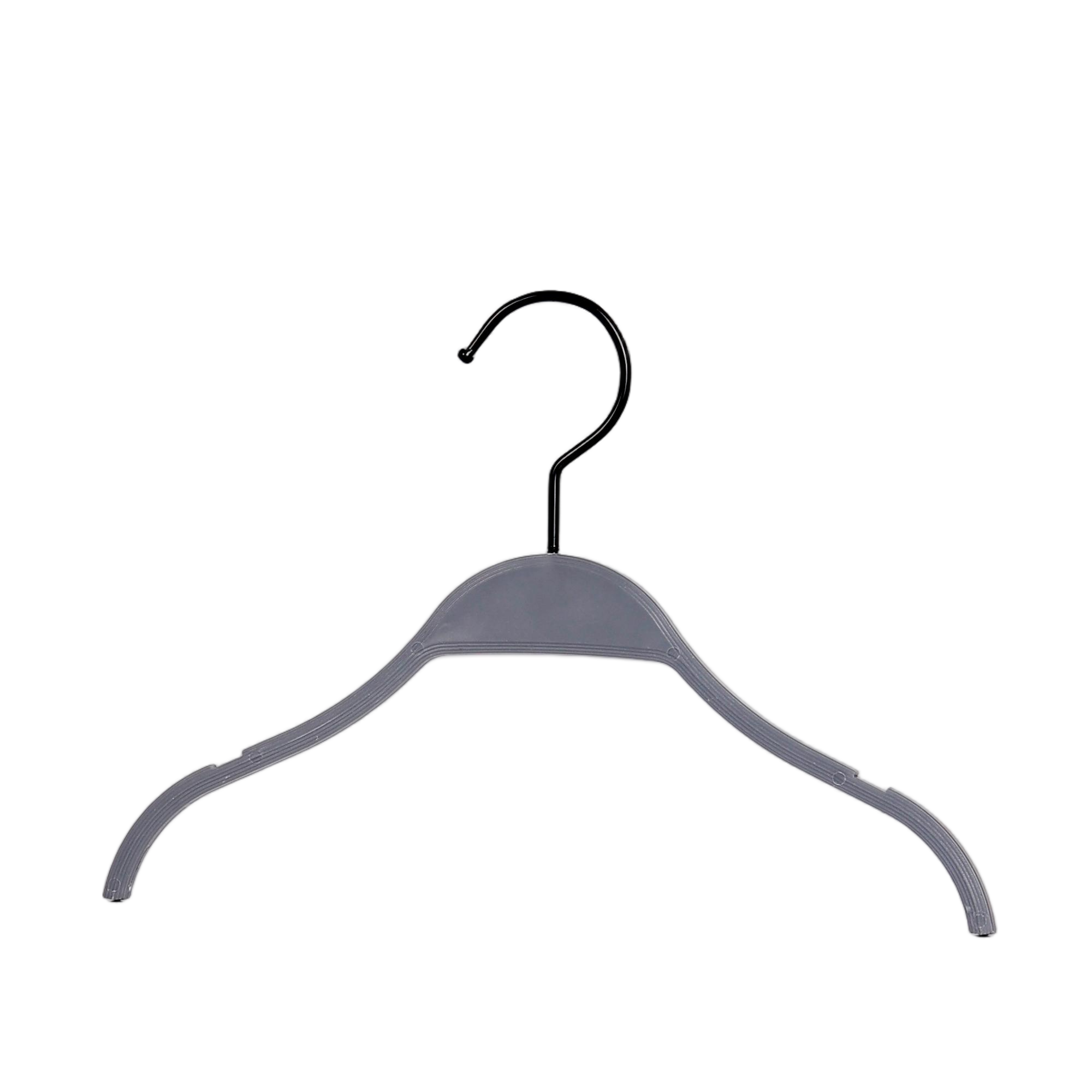 Percha multiusos de plástico gris