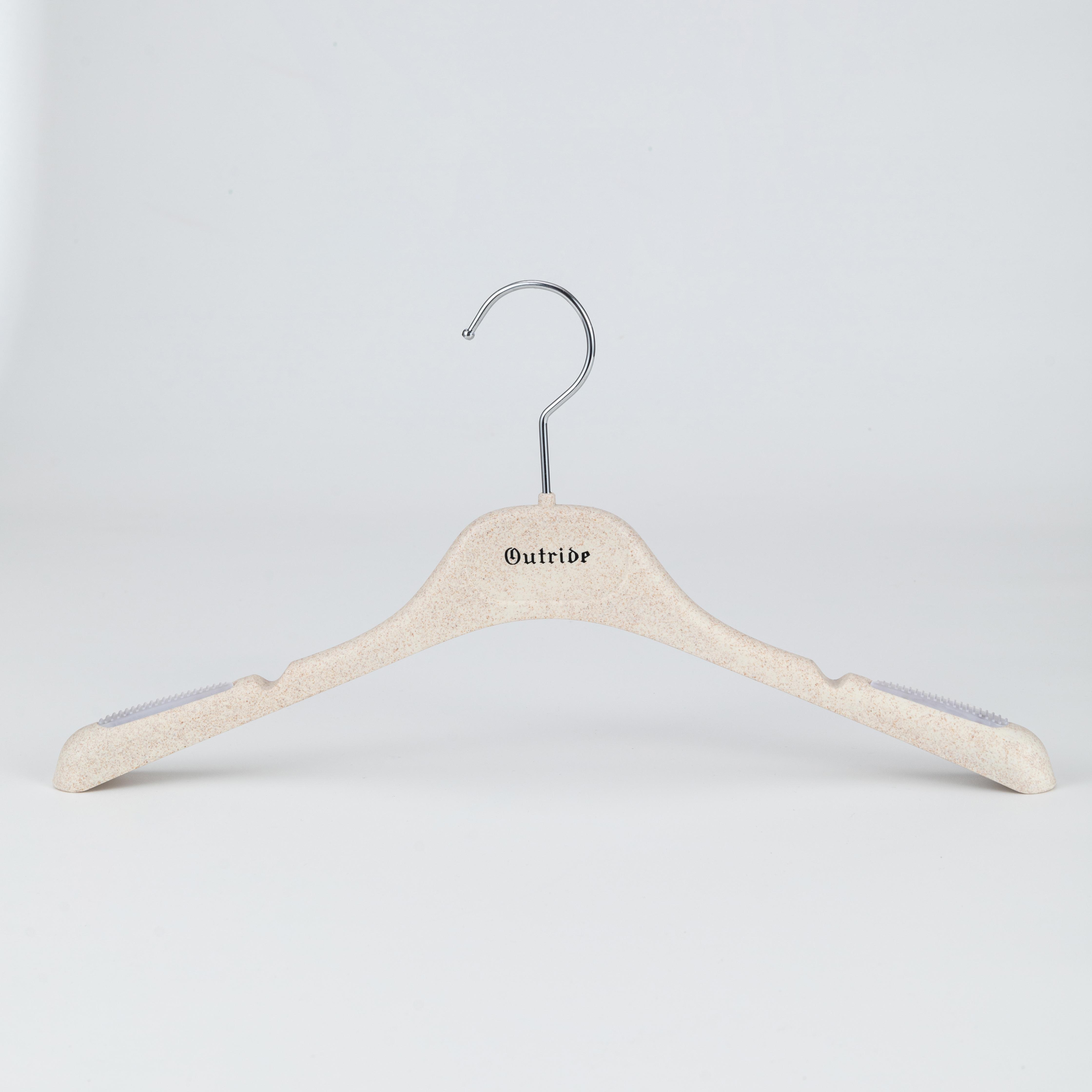 Percha ecológica beige