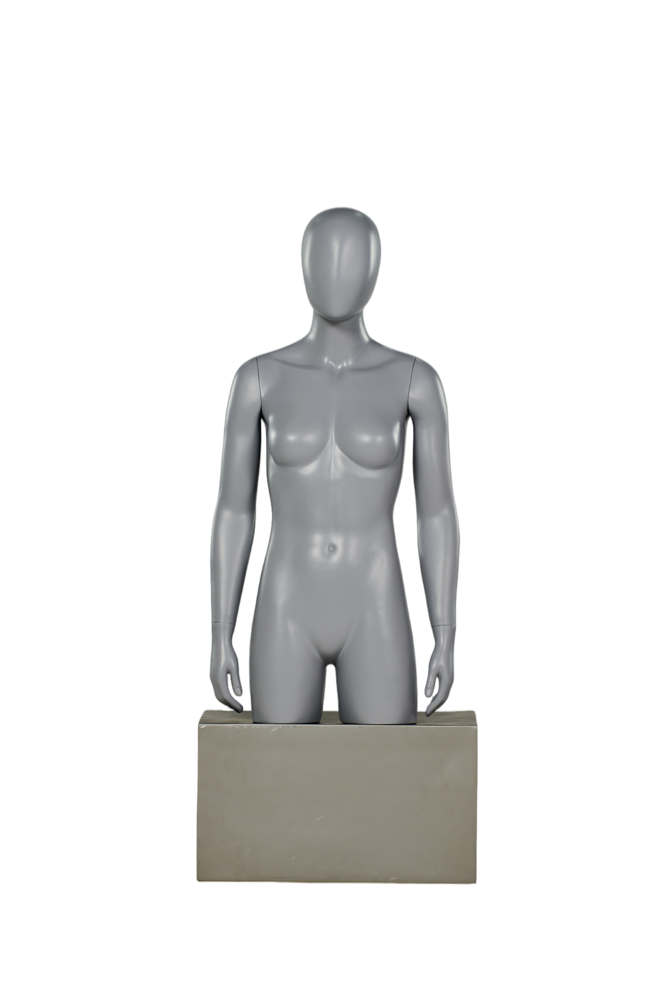 Manequim feminino da parte superior do corpo para exibição