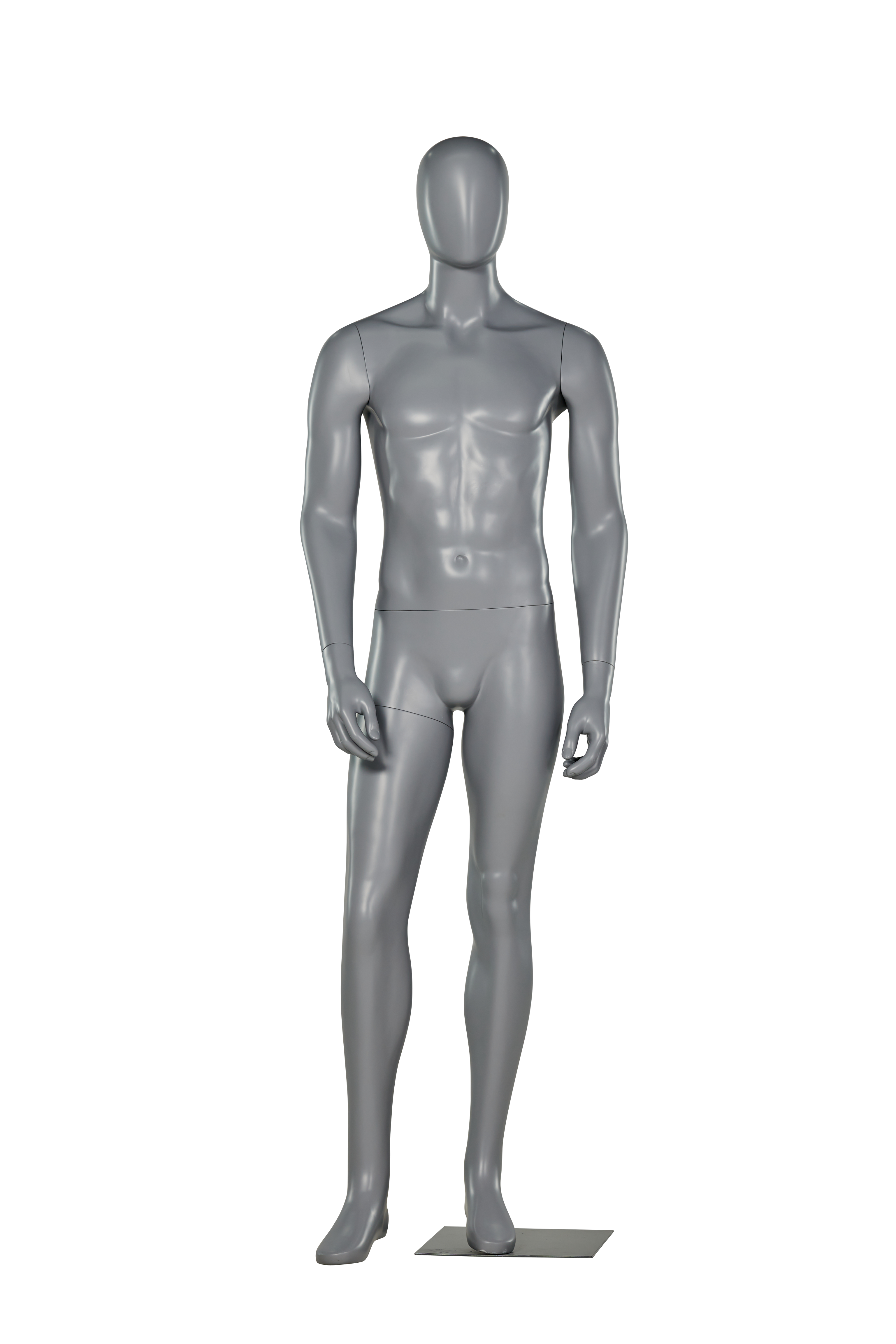 Modelo de exposição de loja de pé masculino