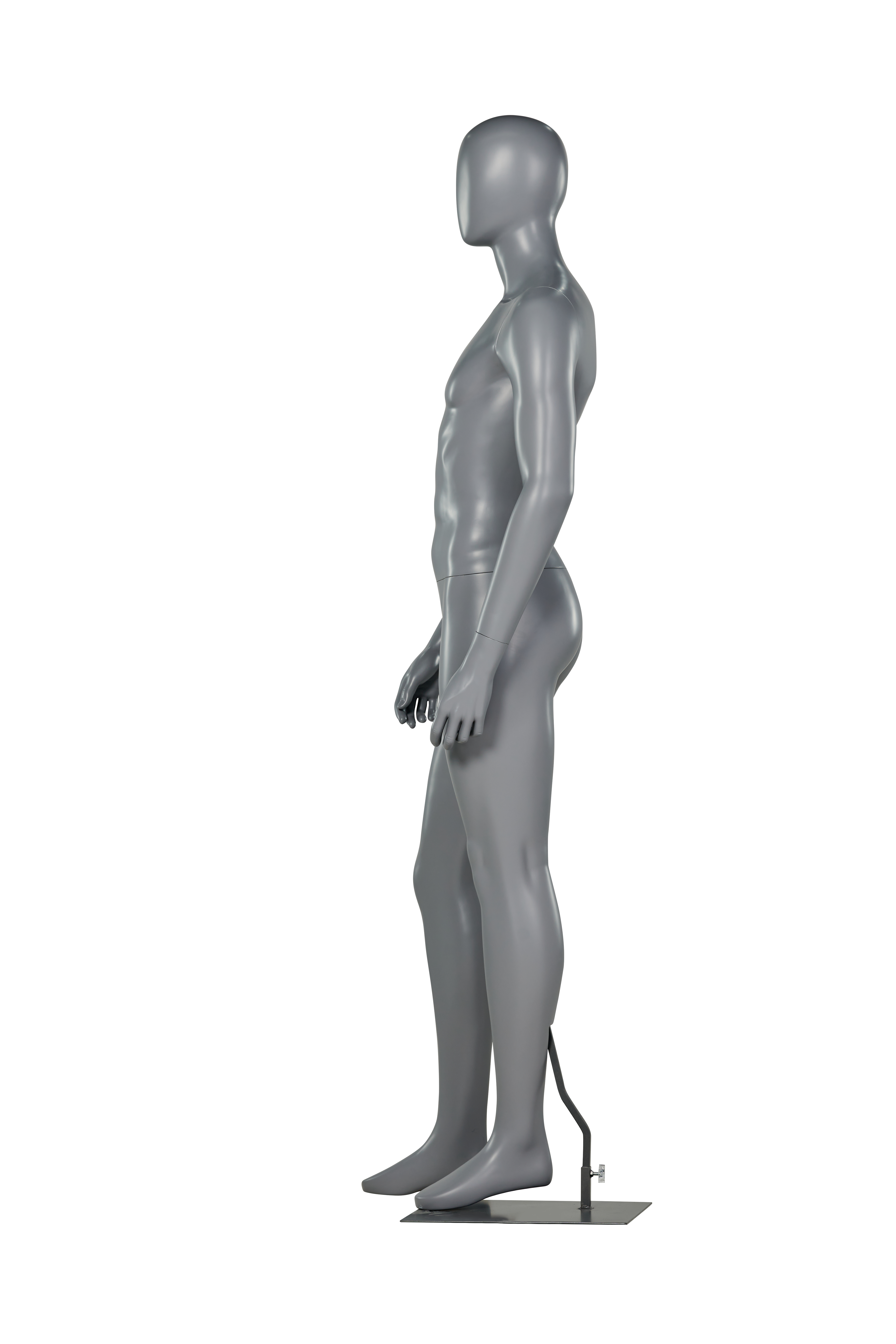 Modelo de exposição de loja de pé masculino