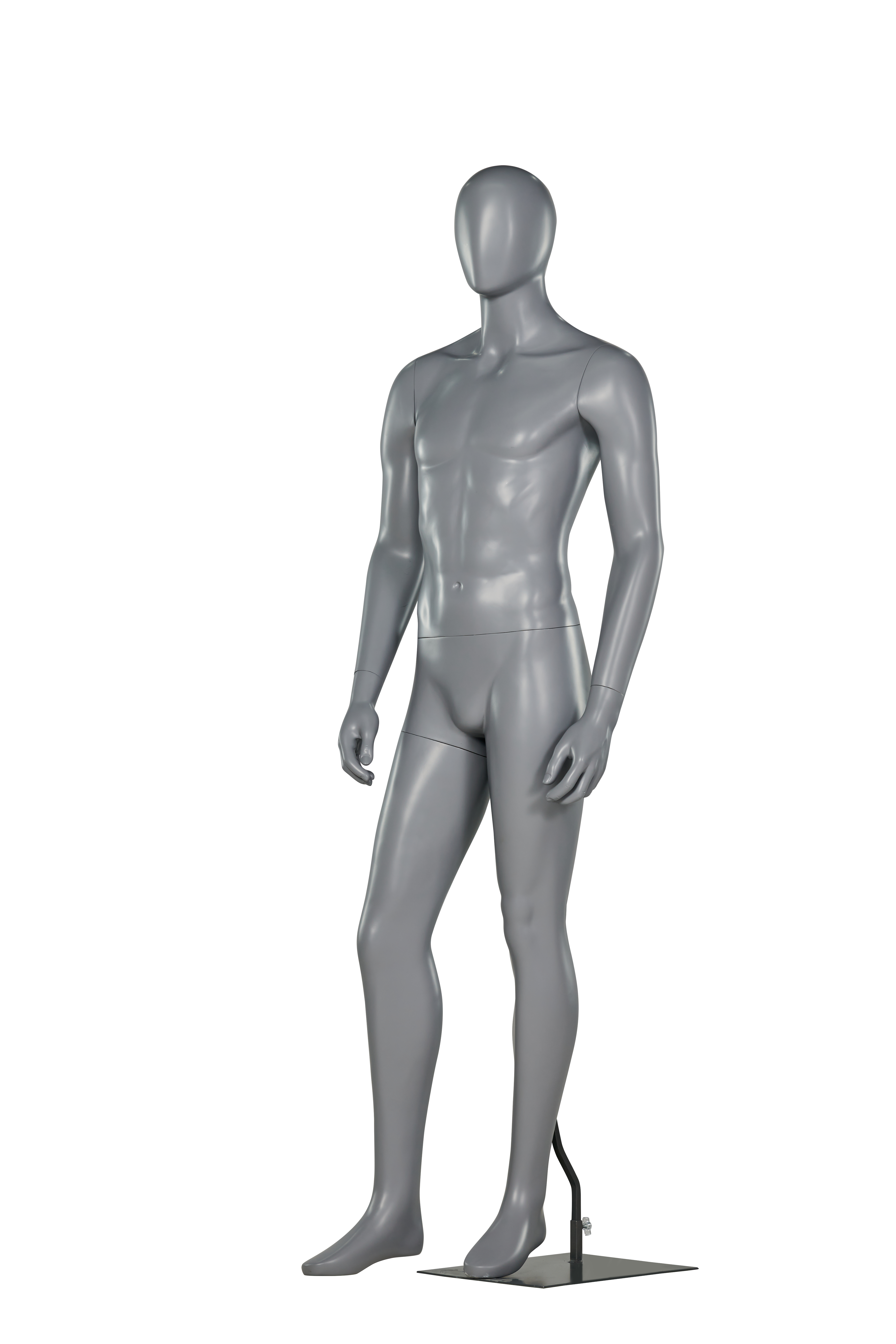 Modelo de exposição de loja de pé masculino