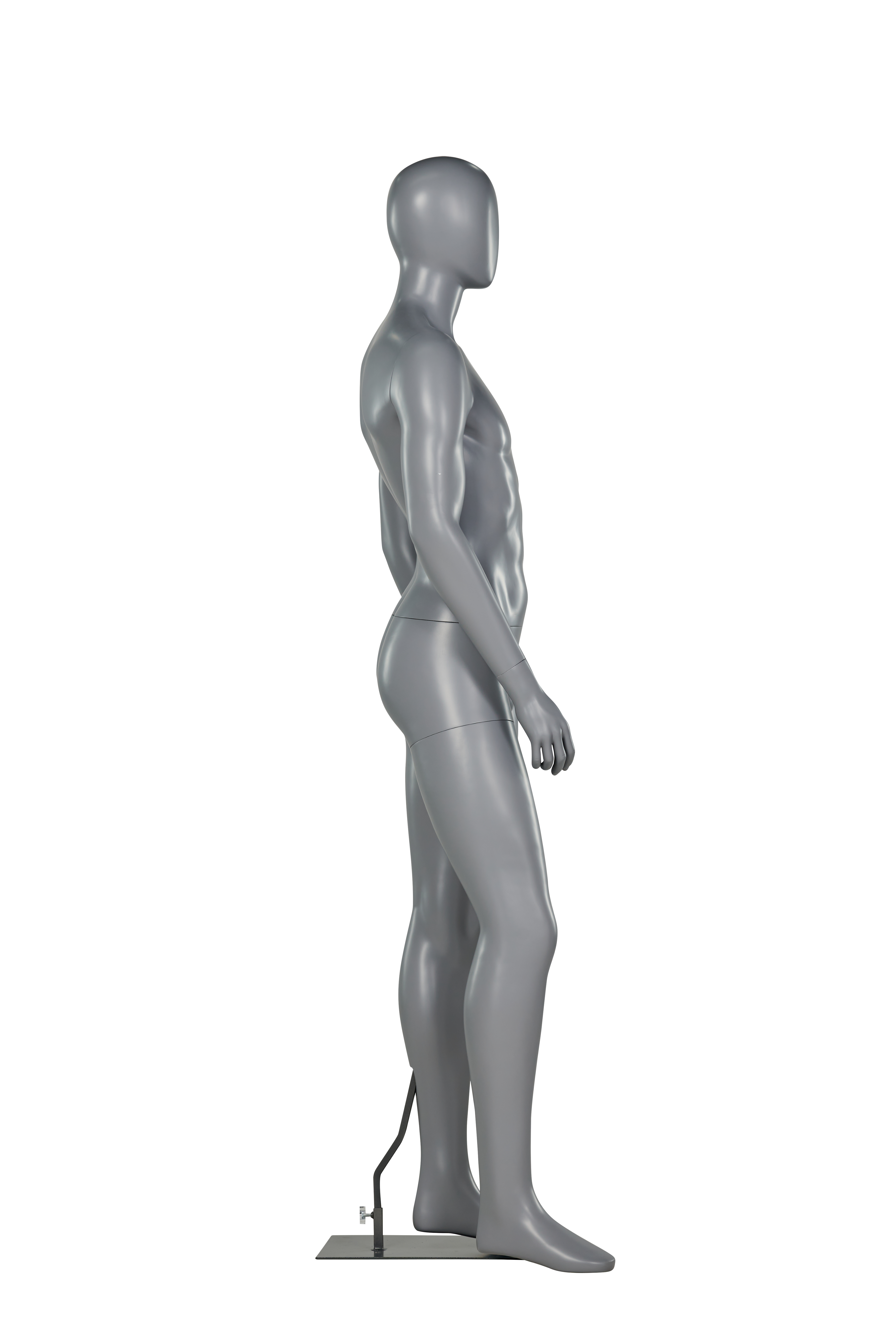 Modelo de exposição de loja de pé masculino
