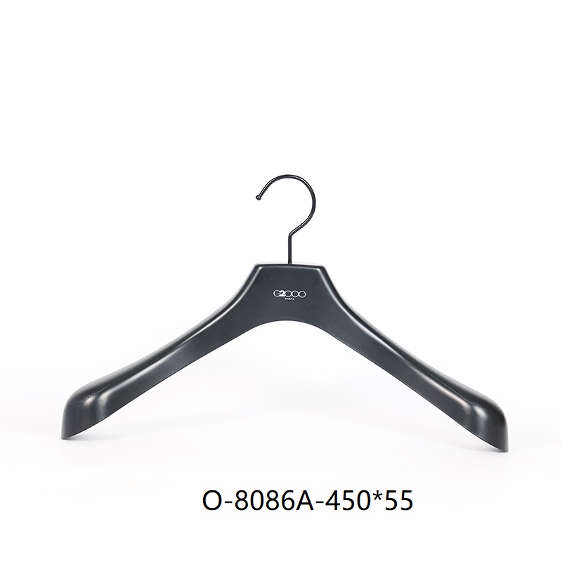 Premium Black Wide-Shoulder Apparel Hanger