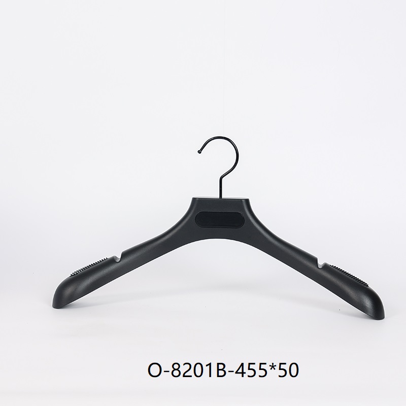 Premium Black Anti-Slip Wide-Shoulder Blazer Hanger