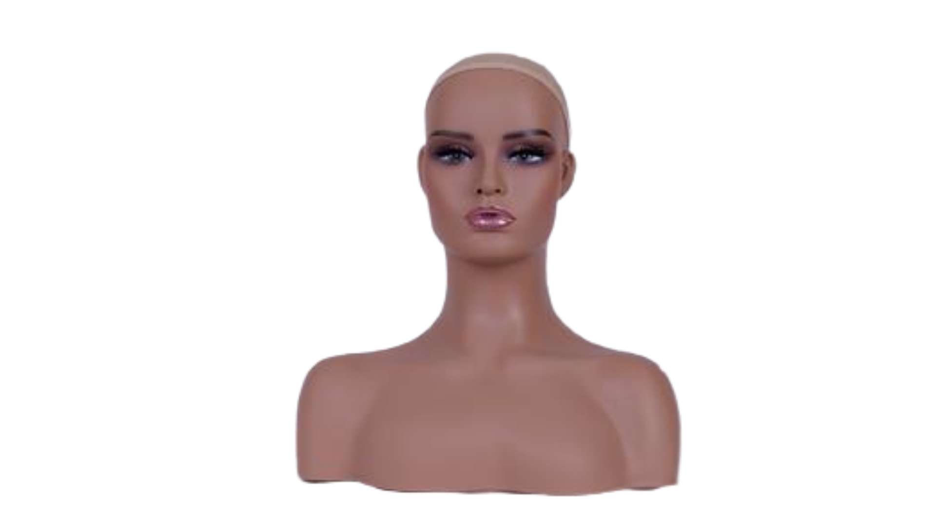 Female Mannequin Head with Shoulder