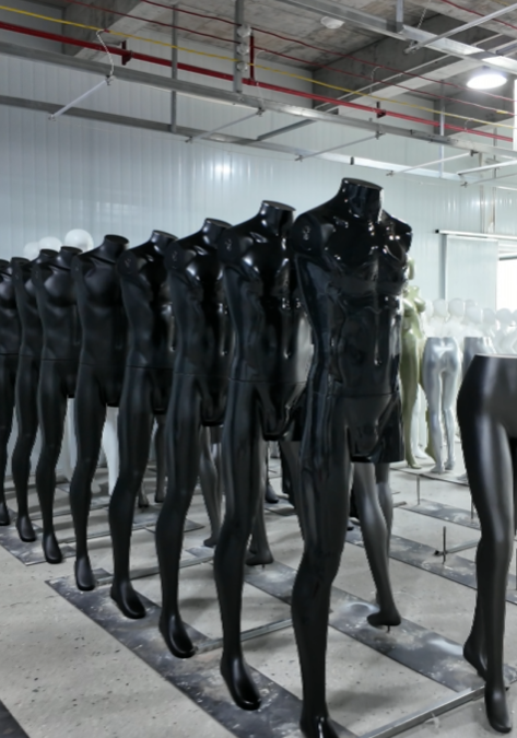 Factory Daily | Mannequin Painting Process & Display Ready