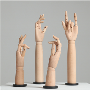 wood hands