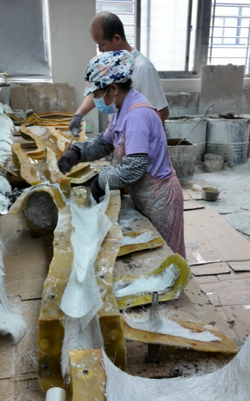 The process of making dummy models --lamination