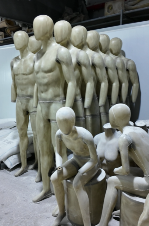 Molds for making dummy models