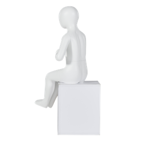 sitting child mannequin