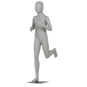 running mannequin