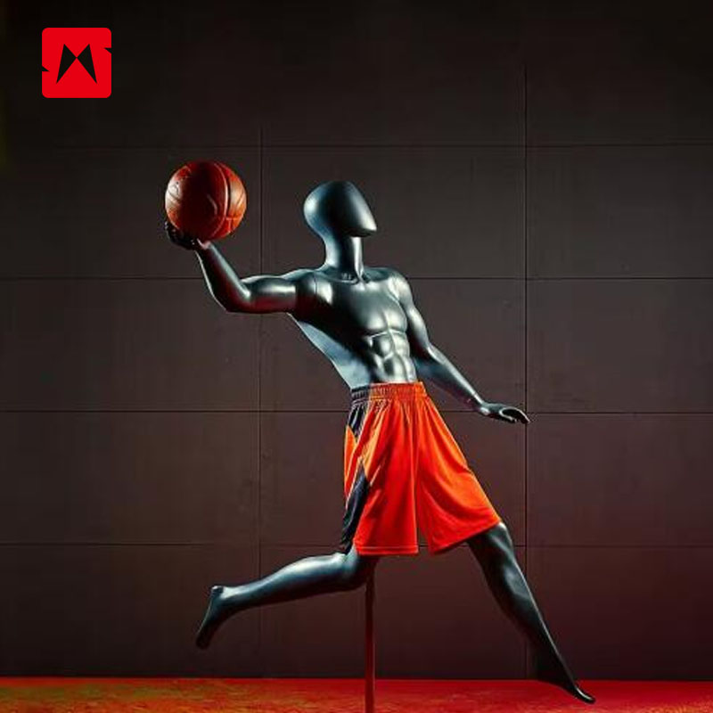 How Basketball Mannequins Drive Premium Apparel Sales？