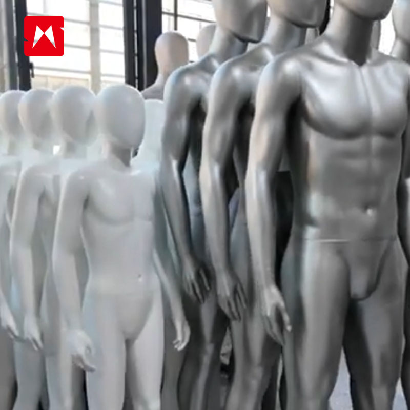 Today's real shoot: A freshly made mannequin model