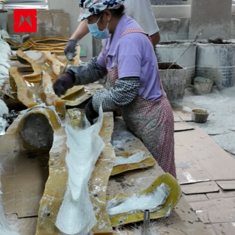 The process of making dummy models --lamination