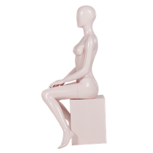 sitting mannequin