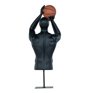 male torso mannequin full back