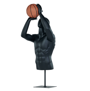 half body shot basket mannequin