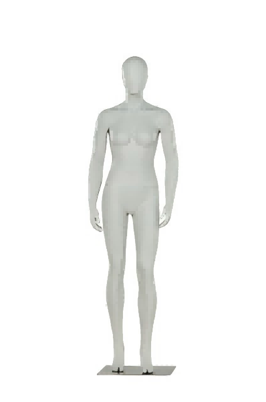 Mannequin féminin debout en pied