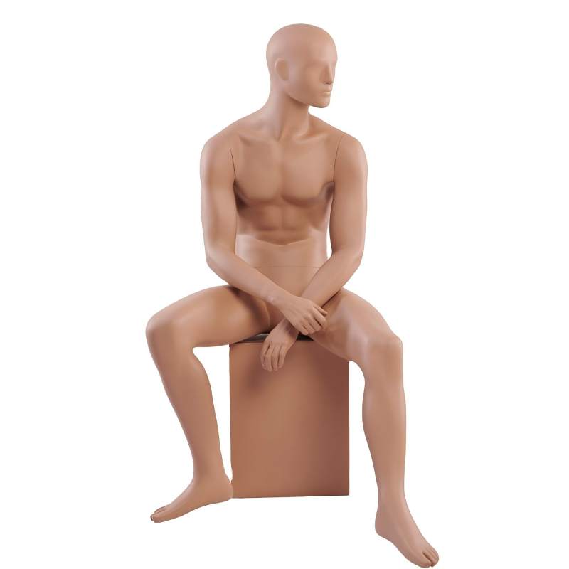 Habillage pour mannequin homme assis