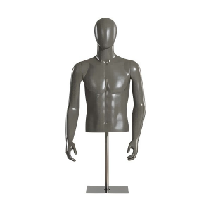 Männlicher Torso, Schaufensterpuppe mit Kopf