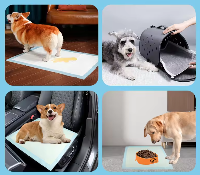 Máquina de sellado de almohadillas para mascotas con servo completo
