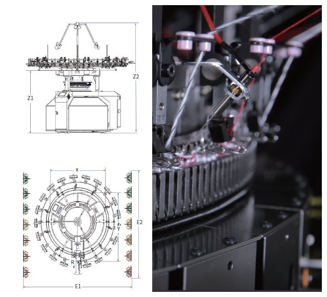 jacquard knitting machine