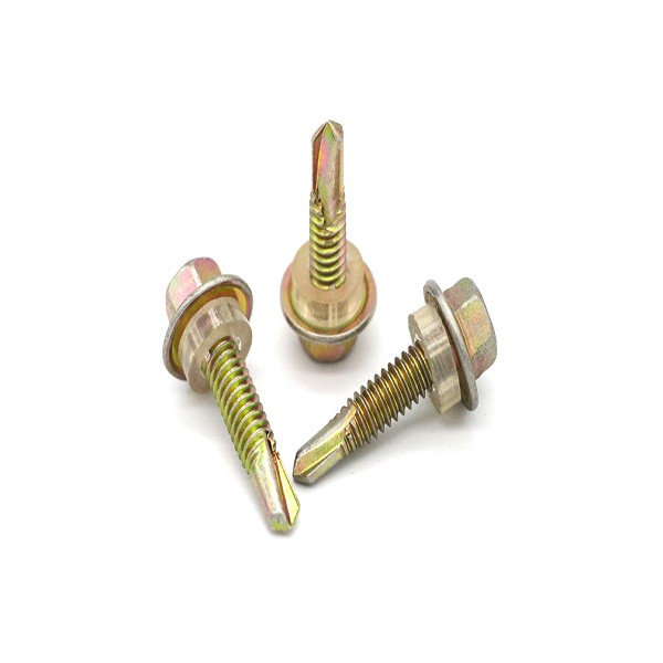 China hex washer self drilling screw 