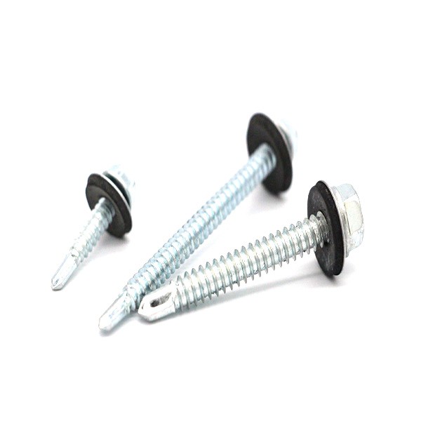 China hex washer self drilling screw 