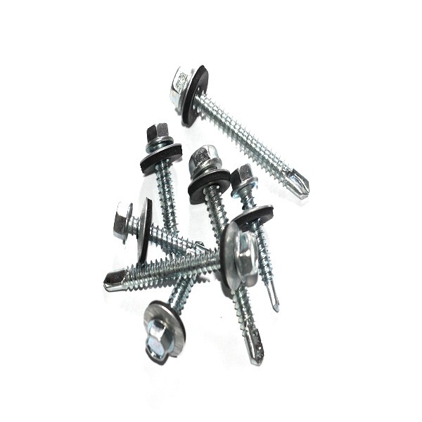 Hex Washer Head Self Drilling Screws With EPDM