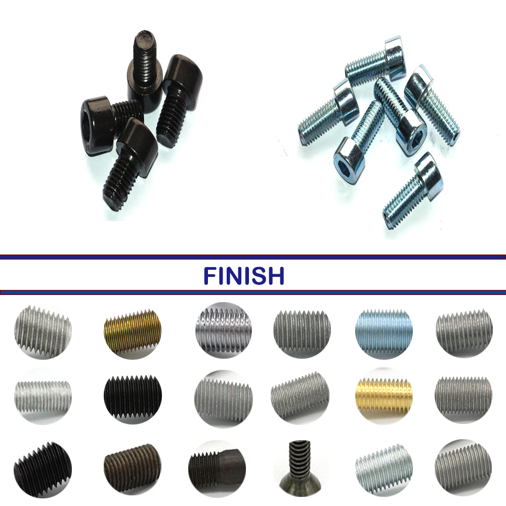 China hex socket head cap screws 