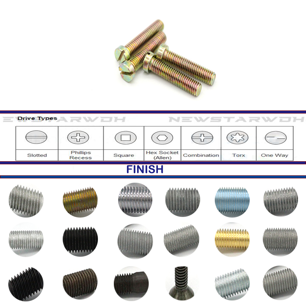 China slotted cheese head screws 