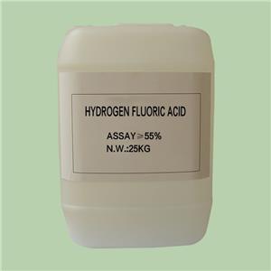 Acido fluoridrico CAS NO7664-39-3 (49% 55%)