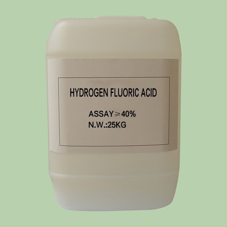 Hydrofluoric Acid for mental surface treatment