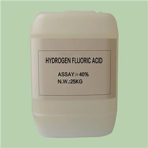 Acide fluorhydrique pour le traitement mental de surface