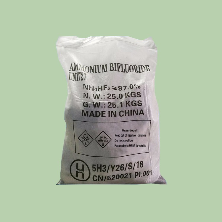 Ammonium Bifluoride for corrosion remover/Textile/electroplate NH4HF2 CAS NO. 1341-49-7