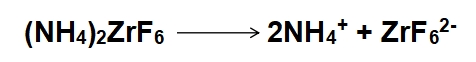 ammonium hexafluorozirconate