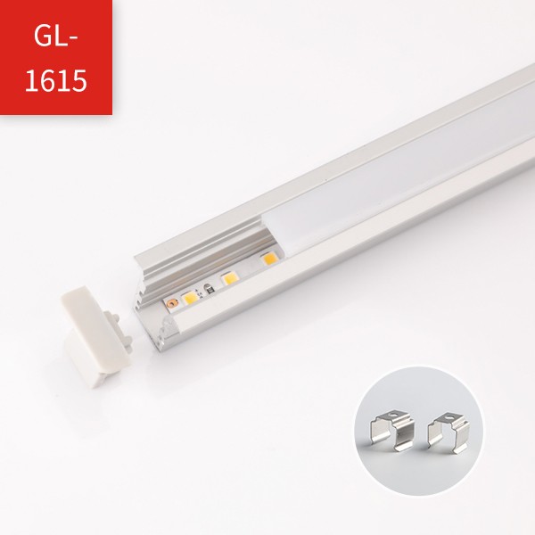 LED Strip Profile - Mini Recessed Mounting Series