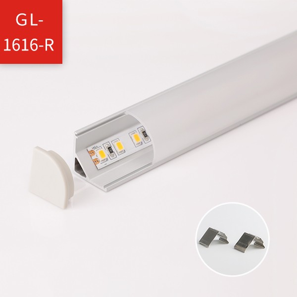 Supply LED Strip Profile Corner Mounting Series Factory Company