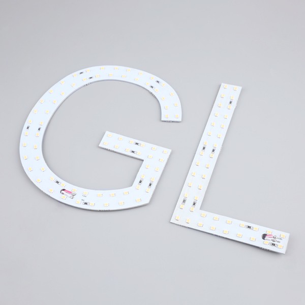 Dải LED cứng - Dòng đèn nền quảng cáo - Logo Word