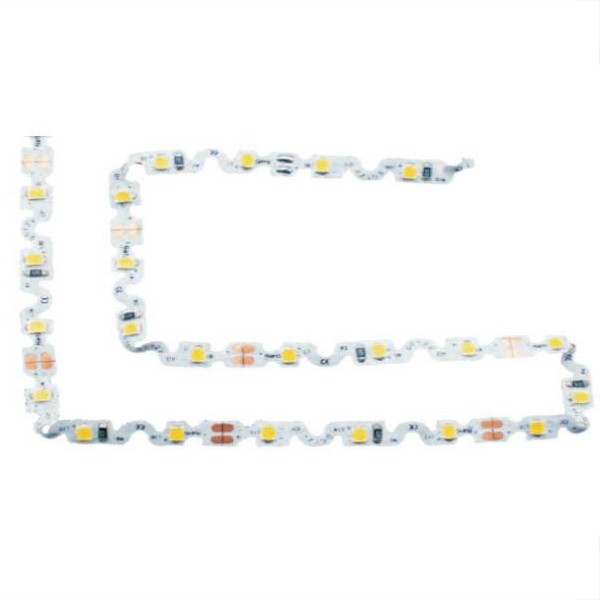 LED Flexible Strip - Sign Backlight Series - S-Bend White 2835 60LED 12V GL-12-5257