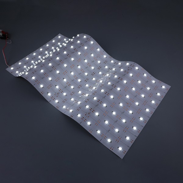 LED Flexible Strip - Sign Backlight Series - Light Sheet White 160° 6060 128LED 24V GL-24-FH09