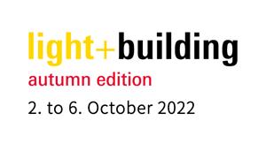 New date: Light+Building Autumn Edition 2022