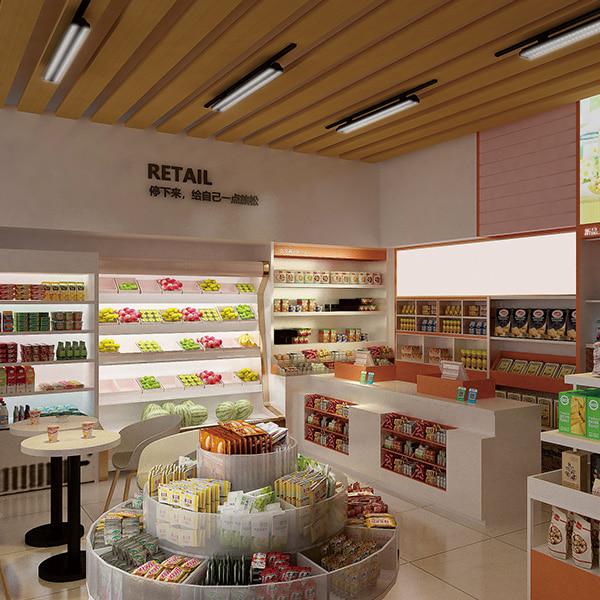 LED Linear Luminaire - Sierra Series - Retail Lighting - GLRET-10056A