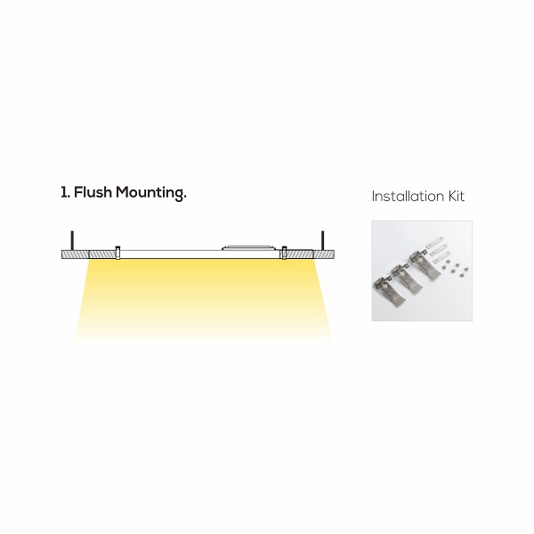 LED Linear Luminaire - Nano Series - Office Lighting - GLOFF-5035-1