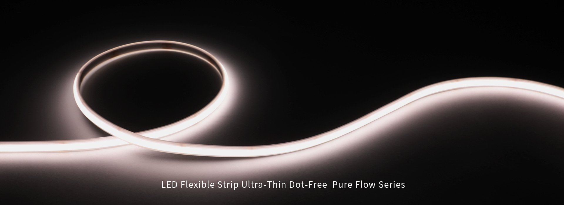 Bande LED Flexible Série Pure Flow Ultra-Thin Sans Point