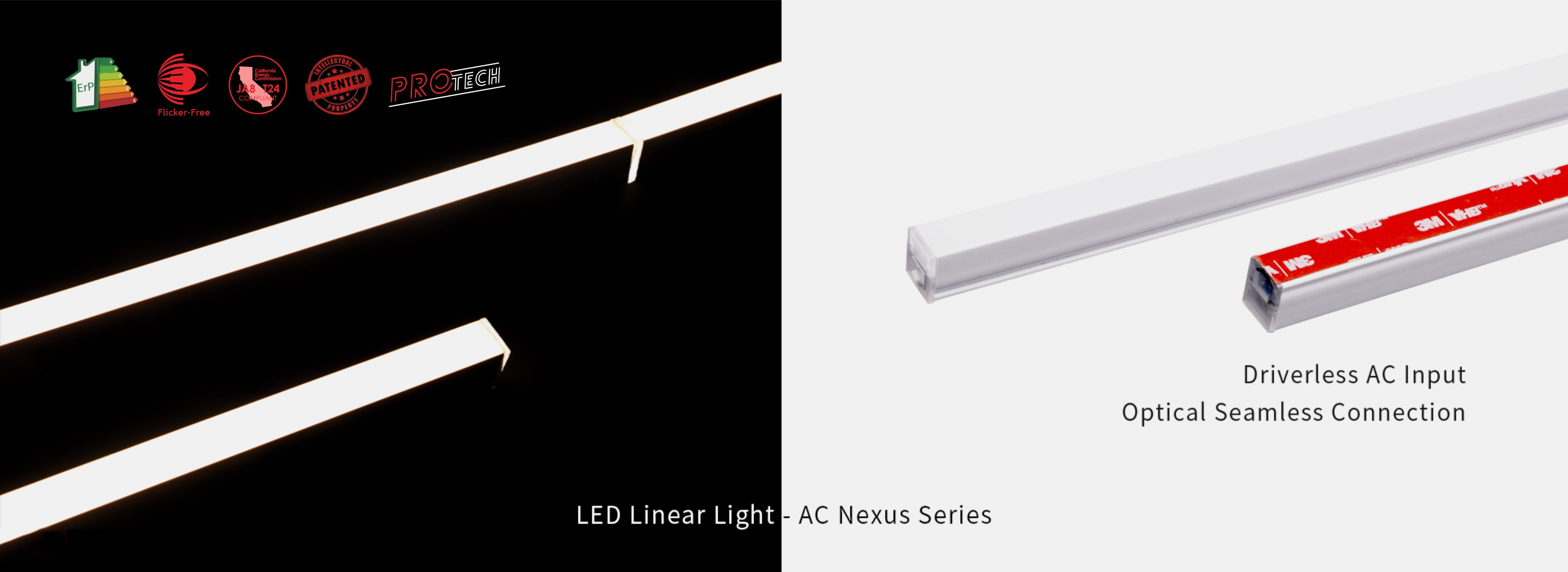 LED-Linearlicht – AC Nexus-Serie